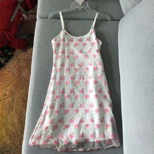 Sugar Thrills Rose Slip Dress